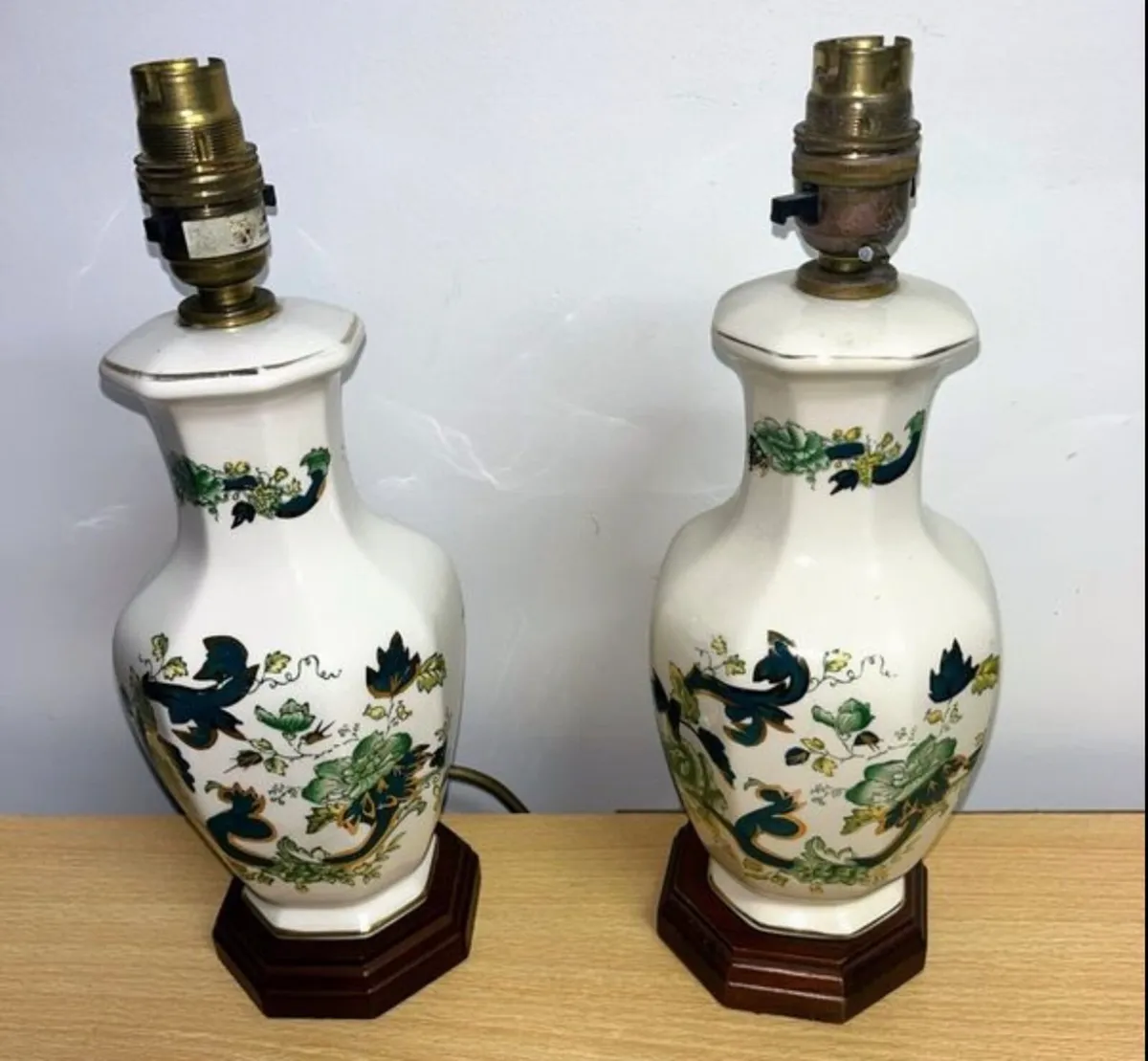 Pair of Mason Lamps