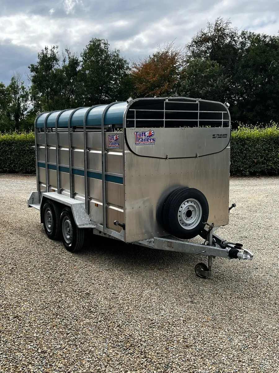 Tuff Mac 12ft Livestock Trailer AS NEW - Image 1