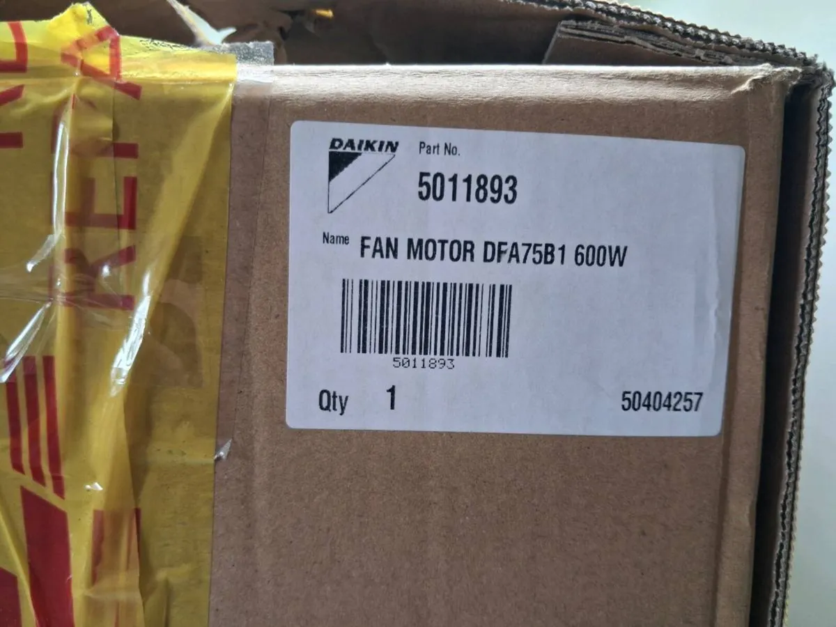 Postage - Dfa75b1 Air Con Fan Motor 1038 Daikin Dc - Image 2