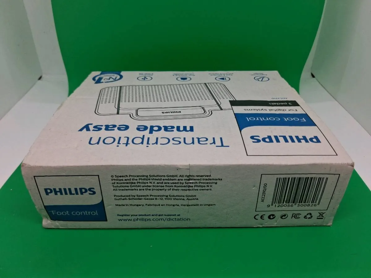 Postage - Philips ACC2310 Foot Control for Dictati - Image 3