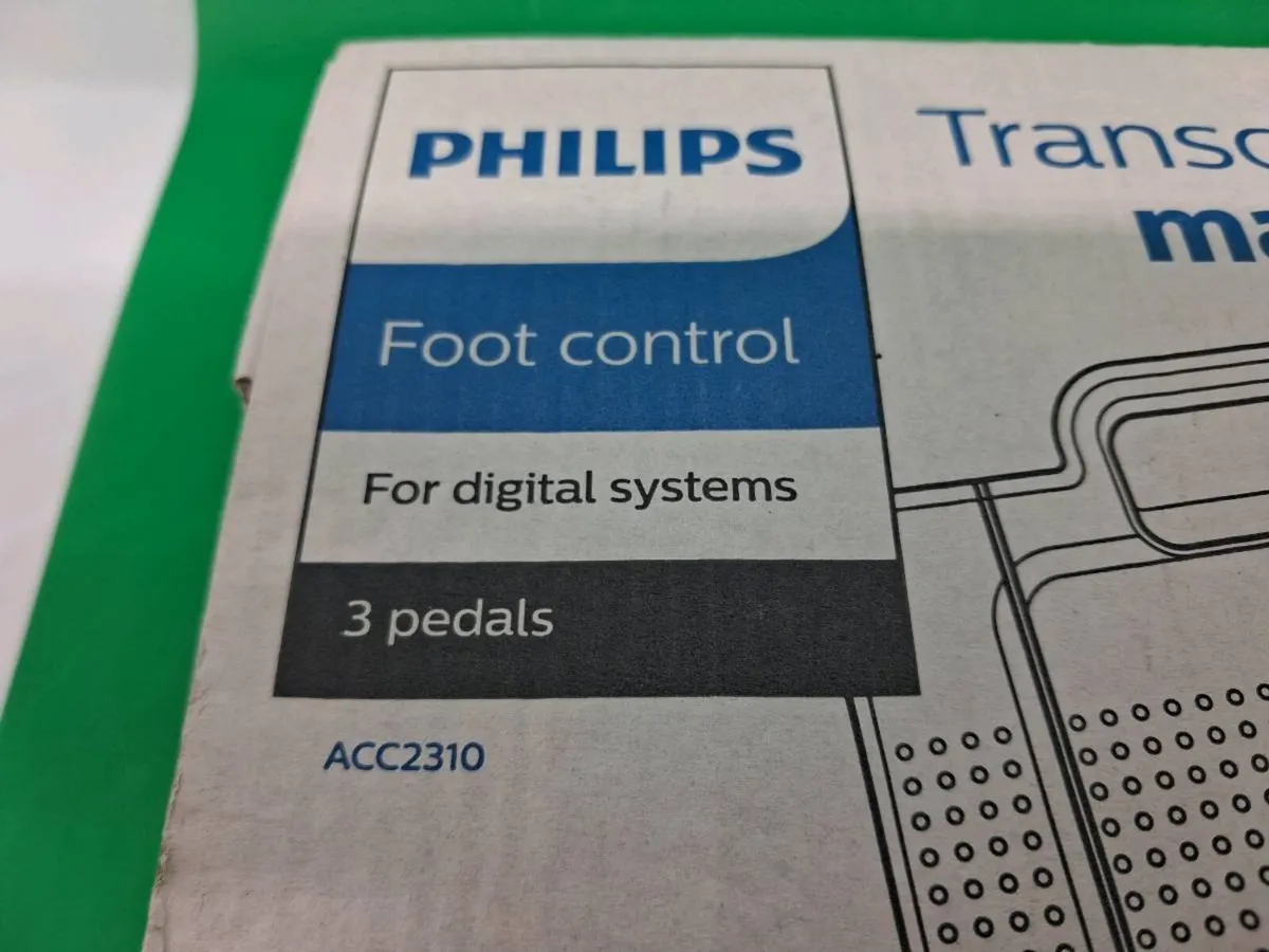 Postage - Philips ACC2310 Foot Control for Dictati - Image 4