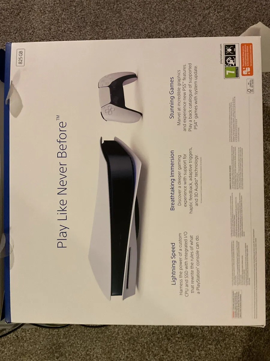 PS5 disc edition very good condition 825GB - Image 2