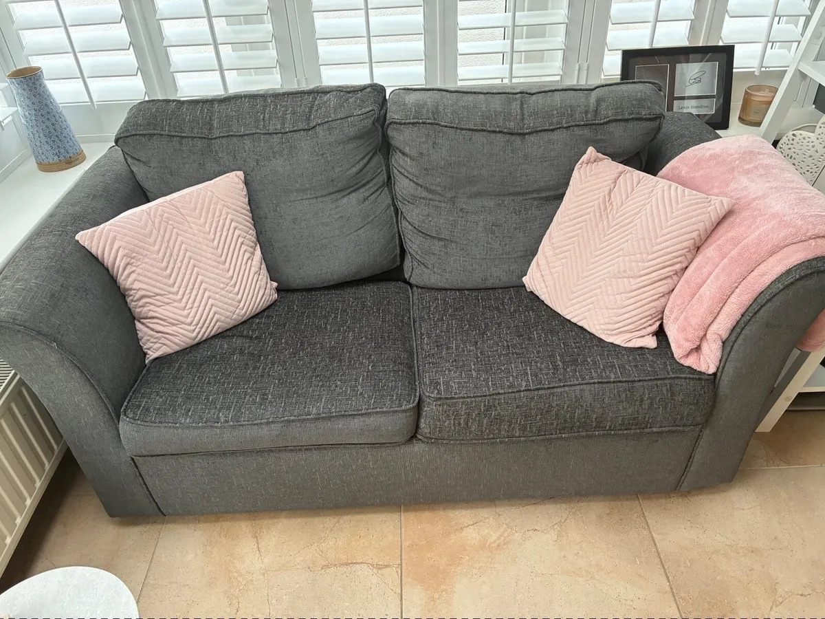 For sale 2 seater sofa bed x 2 will sell separatel - Image 2
