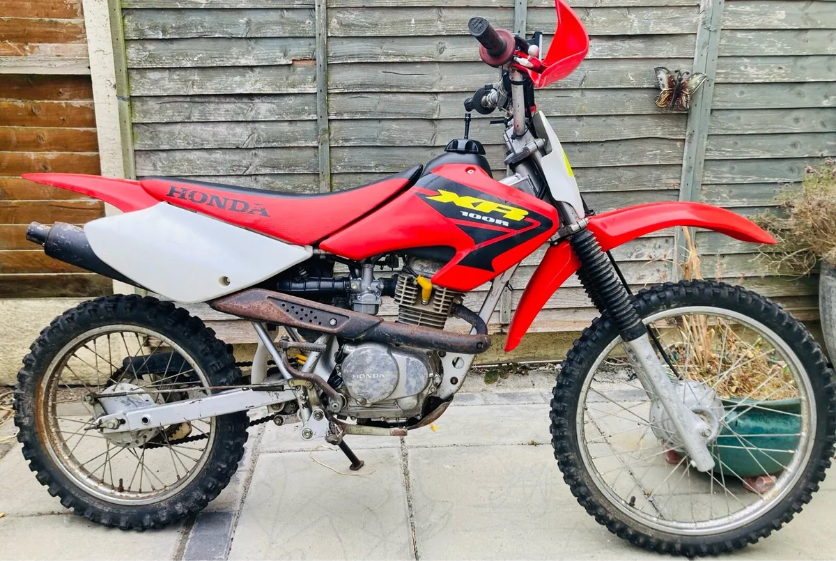 Honda XR100r motorcycle - Image 1