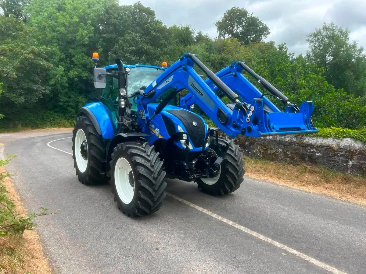 New Holland T5.120 EC 2018 C/W Quicke Q4S Loader - Image 3