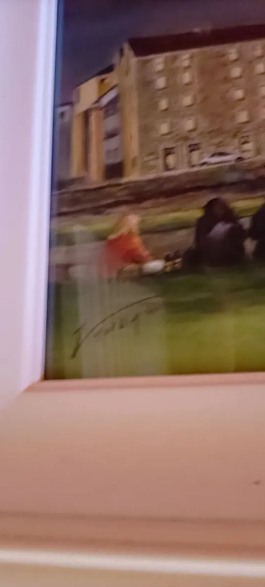 Signed Framed Vanda Luddy Print - Image 2