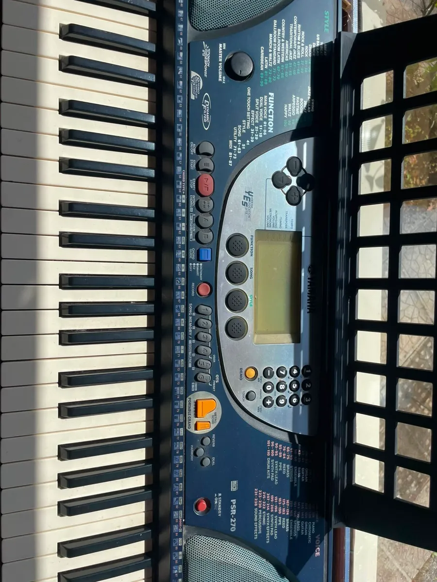 Keyboard and Stand - Image 2