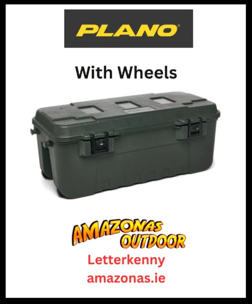 Plano Sportsman Trunk Large with wheels