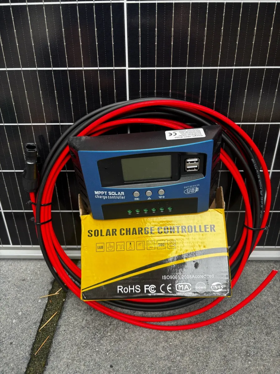 170W 12V Solar panel Kit New - Image 2