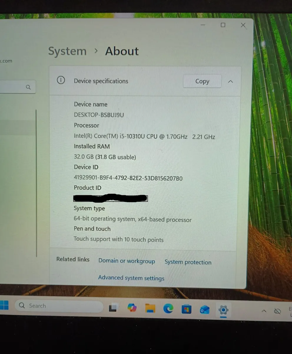 Lenovo Thinkpad T14 Gen 1,  Touch 32Gb RAM 1Tb - Image 2