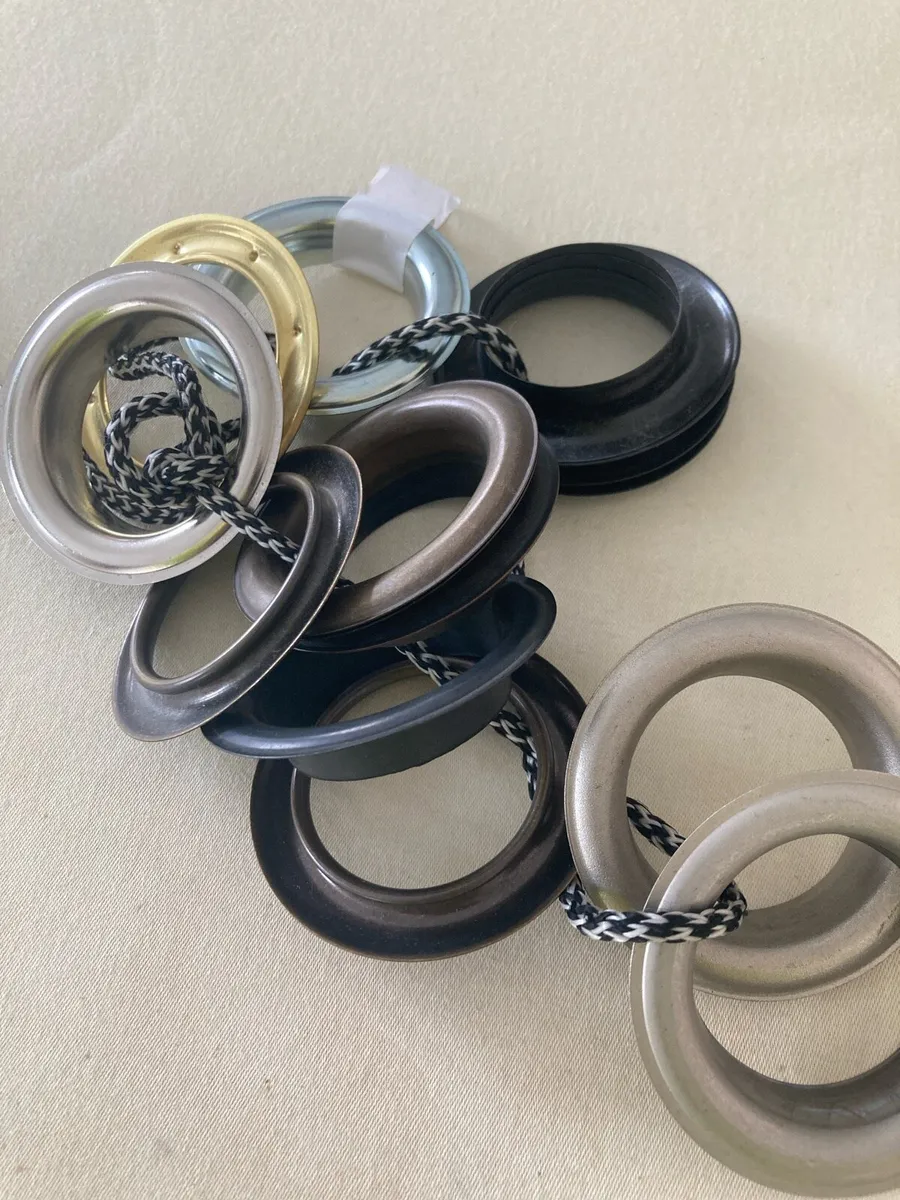 Curtain eyelets fitted all colours - Image 1