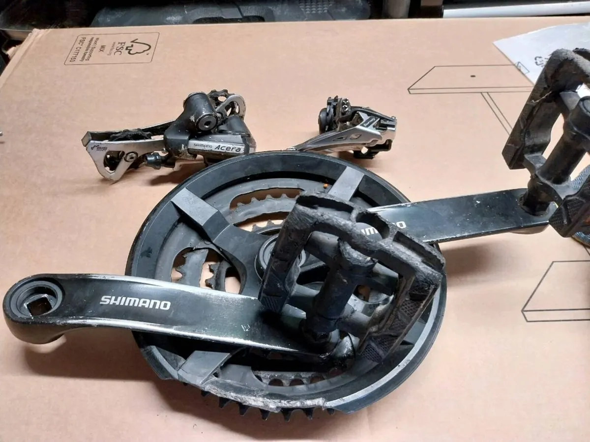 3 x 8 speed shimano groupset - Image 1