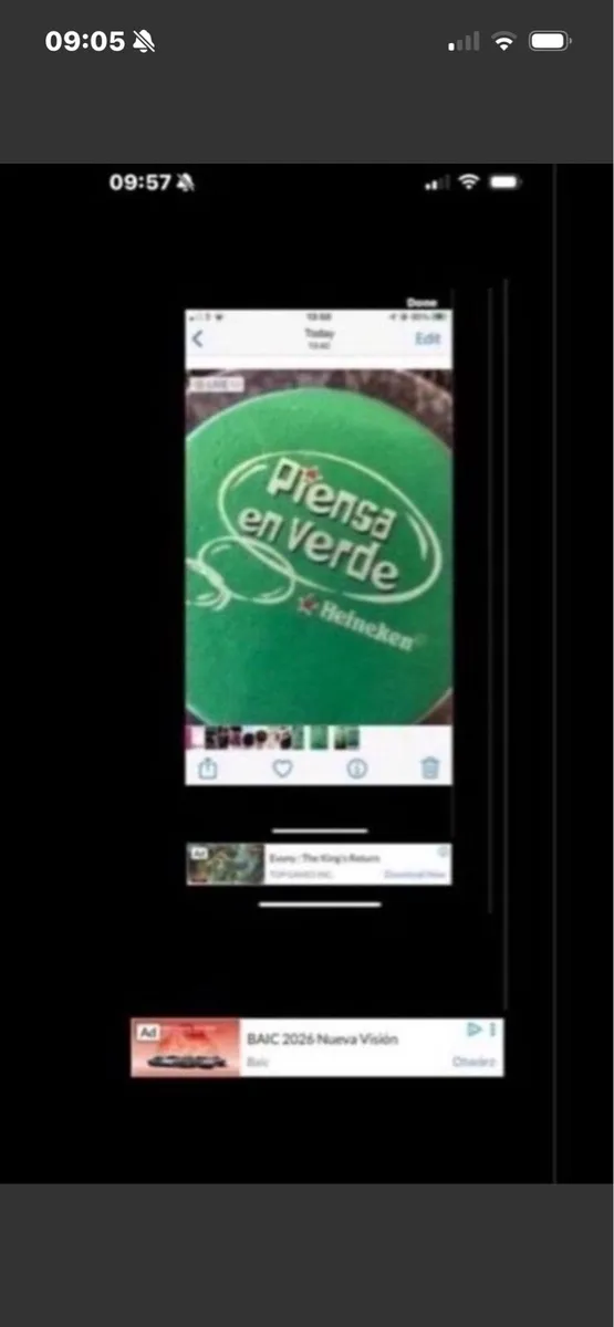 ‘Think Green’ Heineken Coasters (6) - Image 4