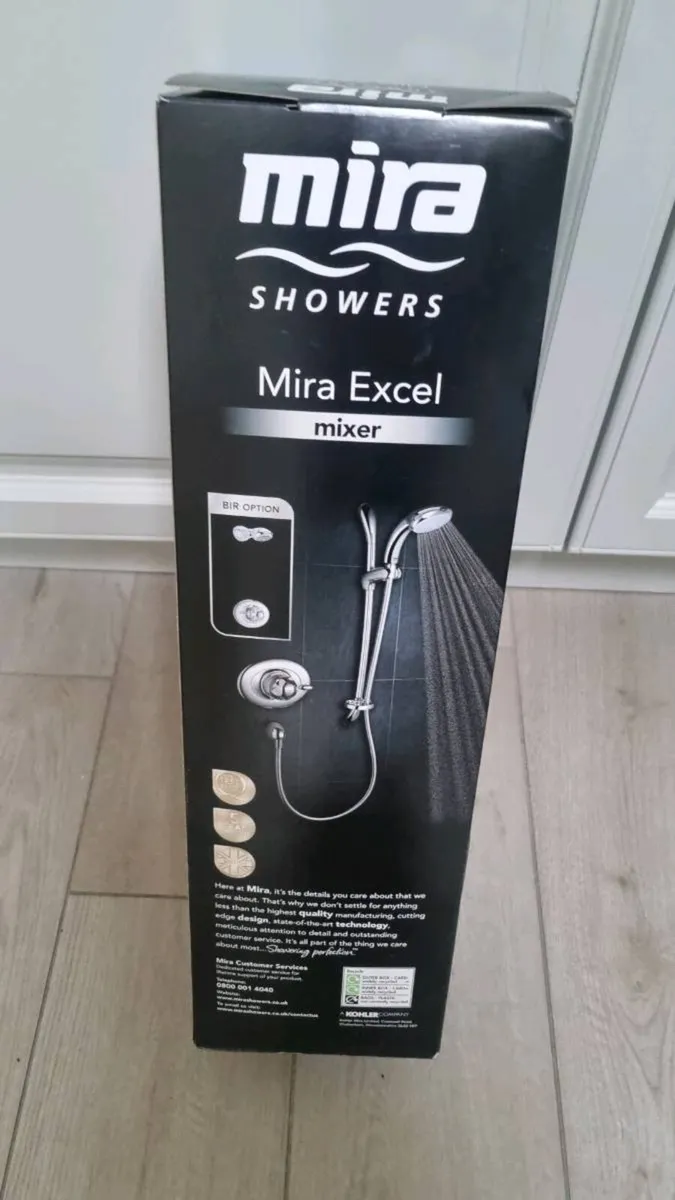 New Mira Excel Mixer Shower - Image 1