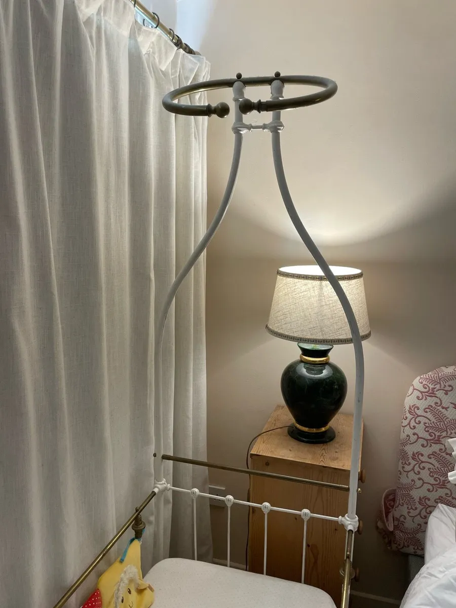 Antique 19th century cot - Image 4
