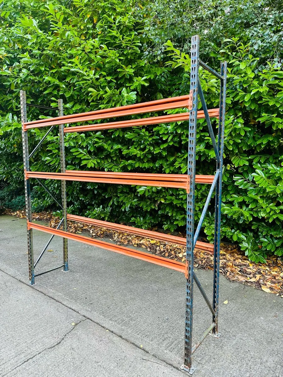 10 BAYS JOB LOT LONG SPAN RACKING READ DESCRIPTION - Image 4