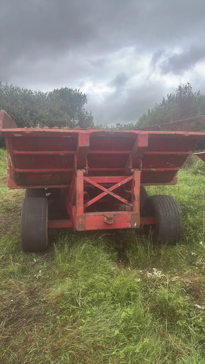 Hi tip  tracked peat trailer - Image 3