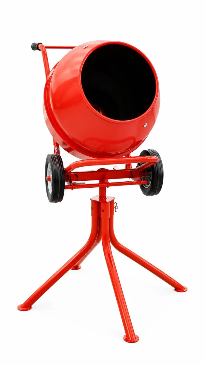 Electric Cement Mixer with Stand 240v-(NEW) Dublin - Image 4