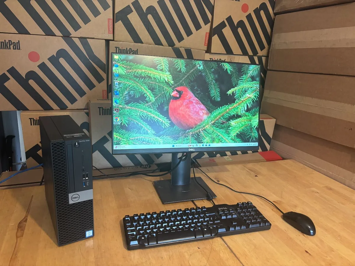 Dell Optiplex Pcs-16Gb Ram-24" Screen-Win 11-Deliv - Image 2