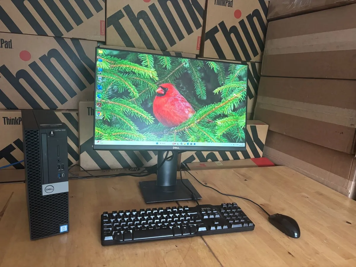 Dell Optiplex Pcs-16Gb Ram-24" Screen-Win 11-Deliv - Image 3
