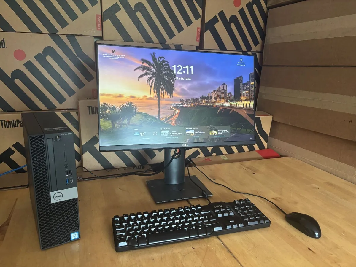 Dell Optiplex Pcs-16Gb Ram-24" Screen-Win 11-Deliv - Image 4
