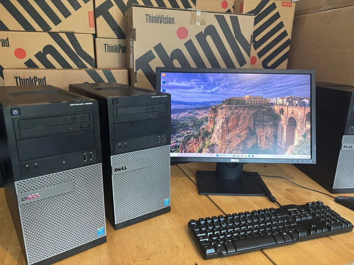 Dell Optiplex PC's-Quad i5-16Gb Ram-Delivery&Vat - Image 4