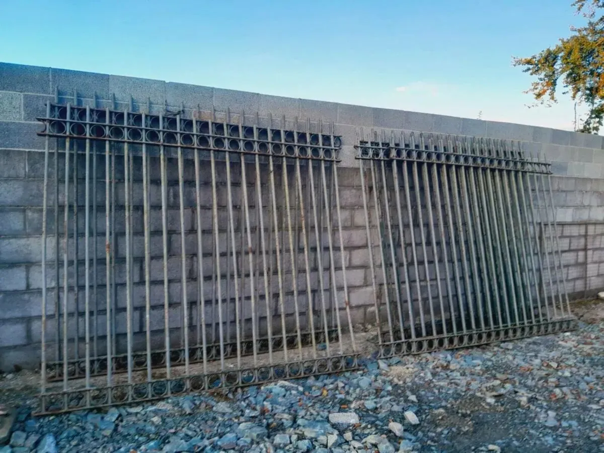 16ft x 9ft 9 Gates and 70ft of railings FERMOY - Image 3