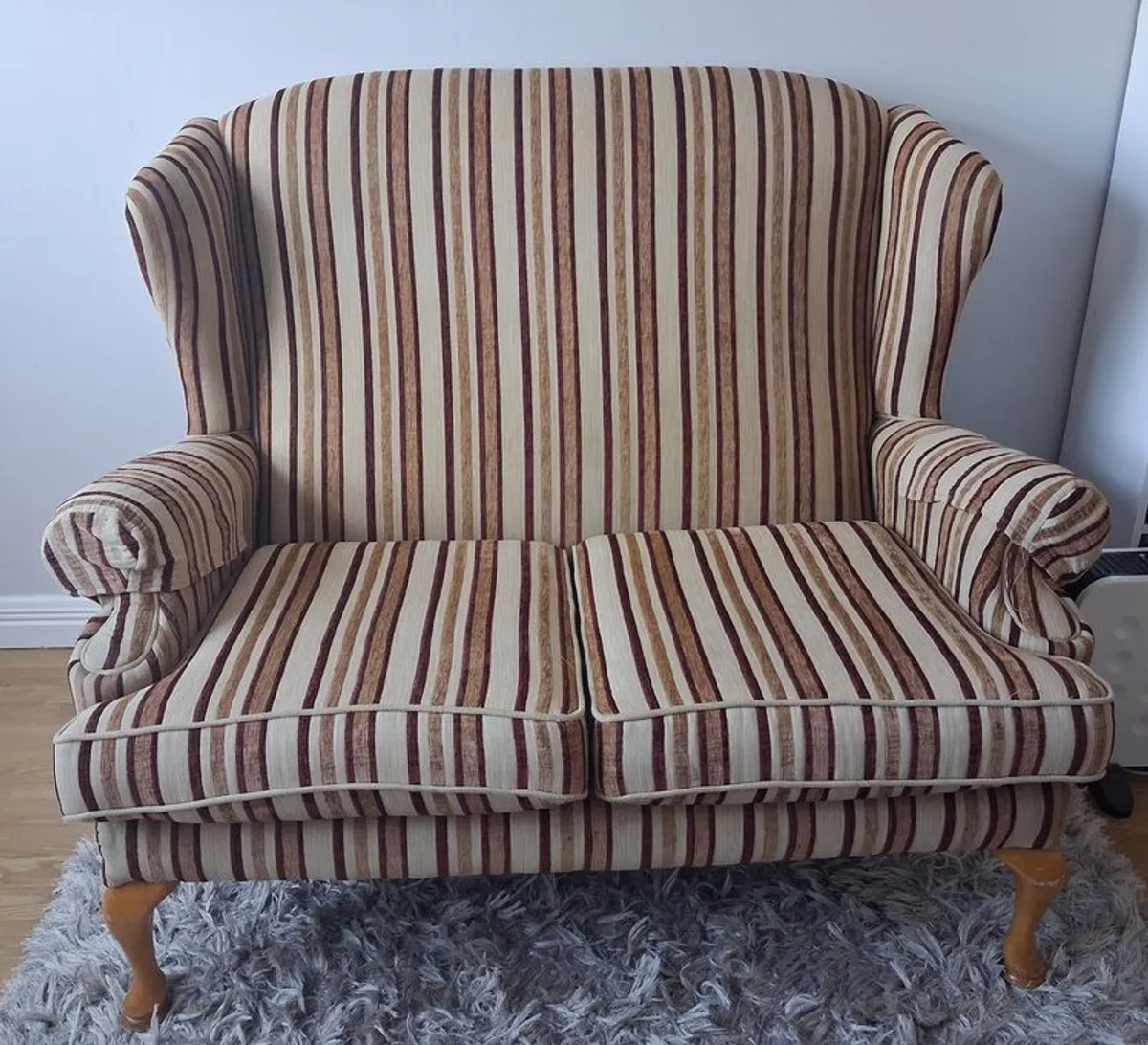 Handmade two seater couch - Image 1