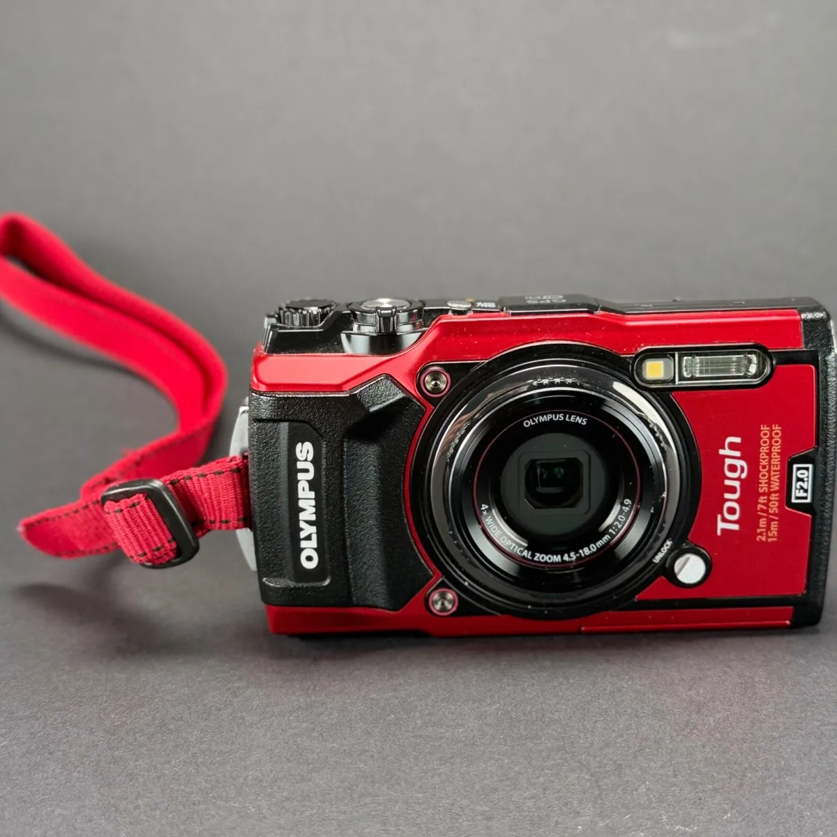 OLYMPUS Tough TG-5 Red Waterproof/Shockproof - Image 2