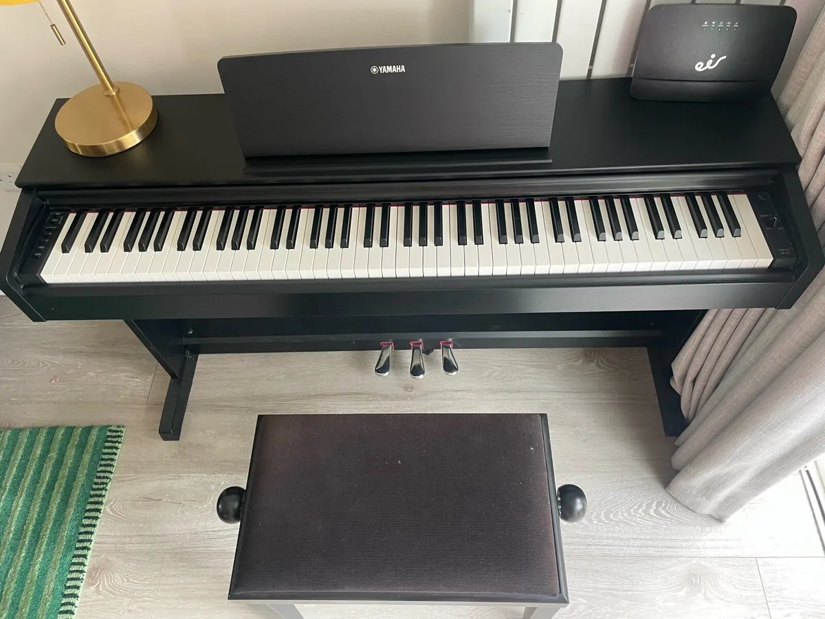 Yamaha Arius YDP-143 and stool - Image 1
