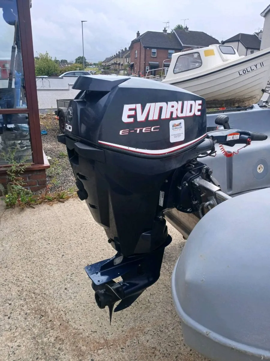 Evenrude E-Tec 30hp outboard short shaft - Image 2