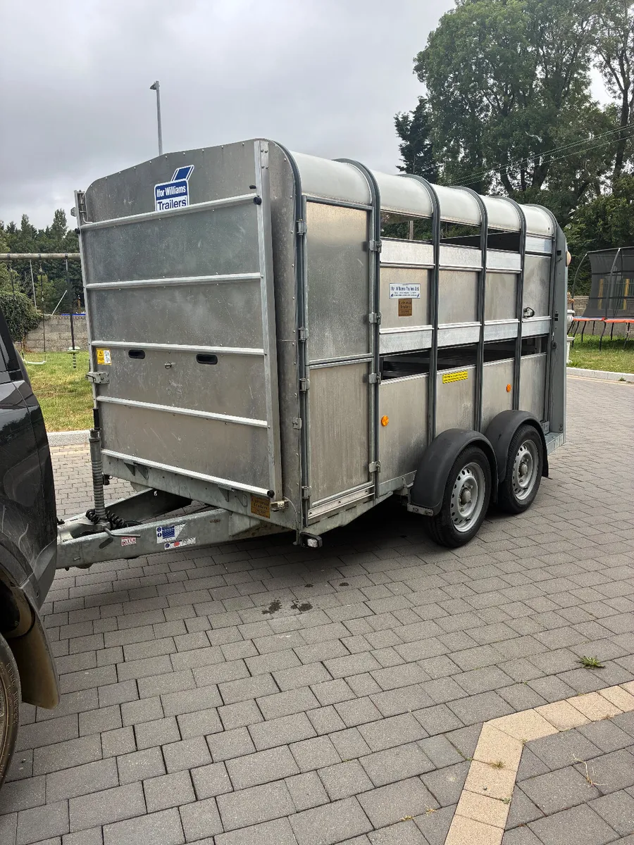 Ifor Williams 10x6 cattle trailer as new - Image 2