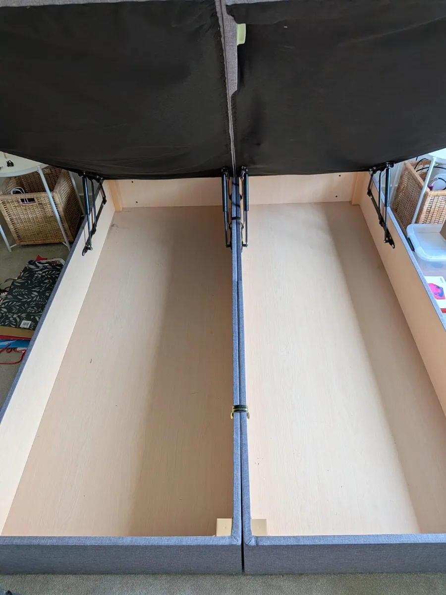 Ottoman bed and Faith & Ethan Mattress - Image 4