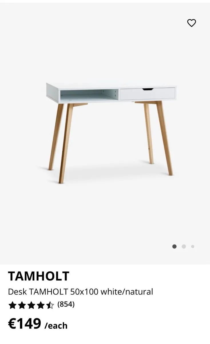 Jysk Desk with Chair - Image 1