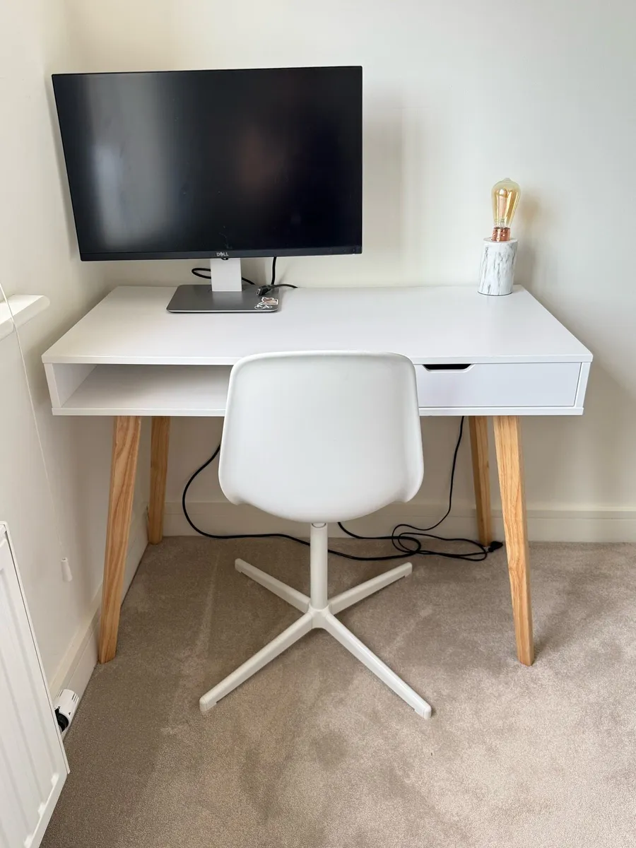 Jysk Desk with Chair - Image 3