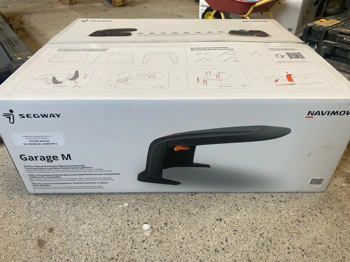 Segway Robot Lawnmower Garage - Image 1