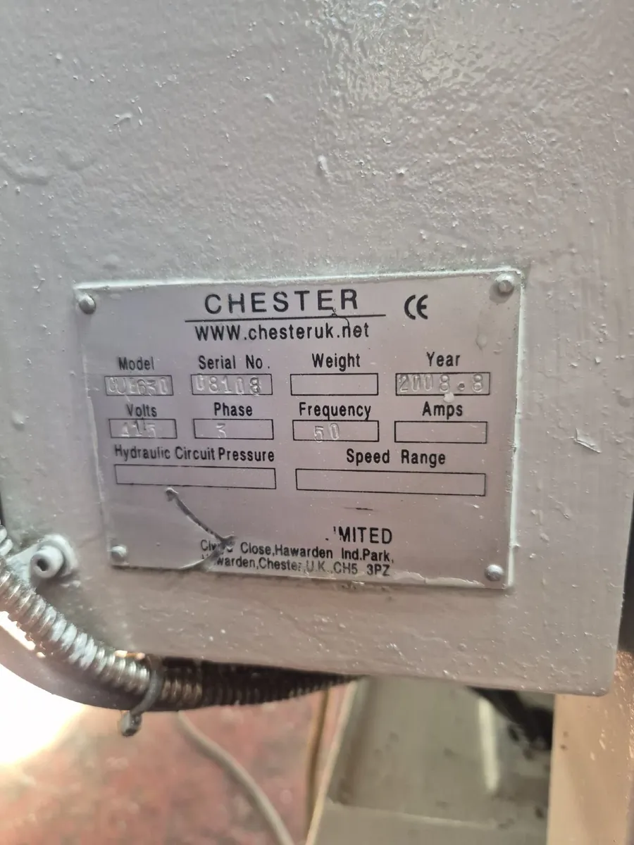 Chester Cub 630 Lathe - Image 2