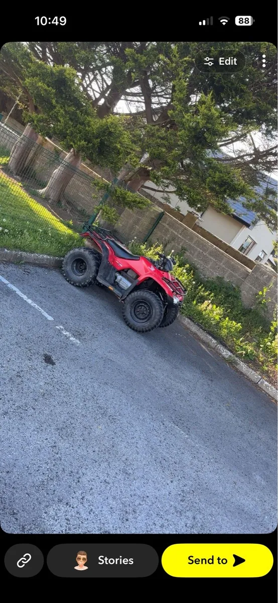 Honda TRX250TE - Image 2