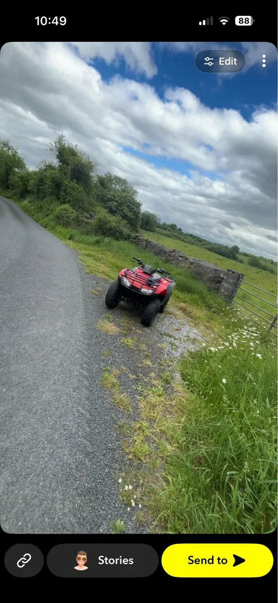 Honda TRX250TE - Image 1