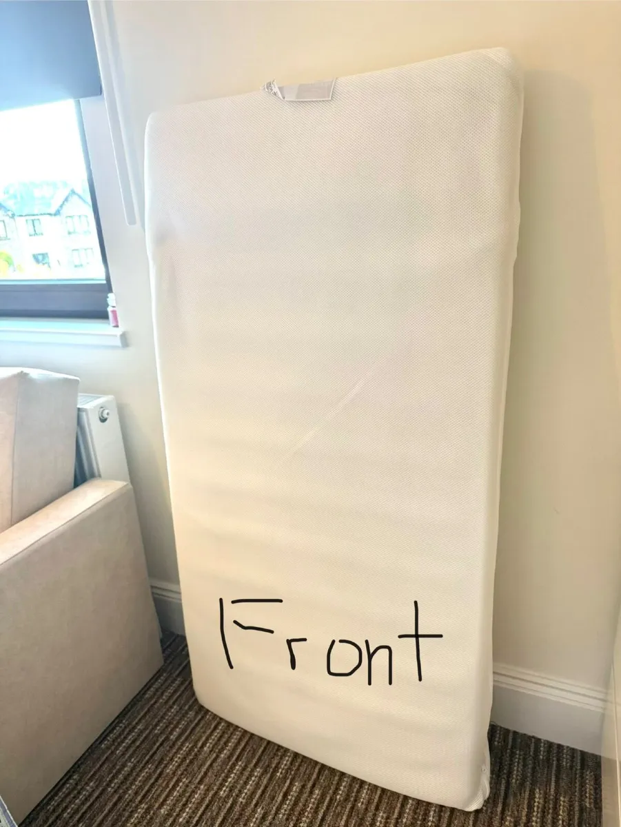 Franklin cot/daily bed + mattress - Image 3