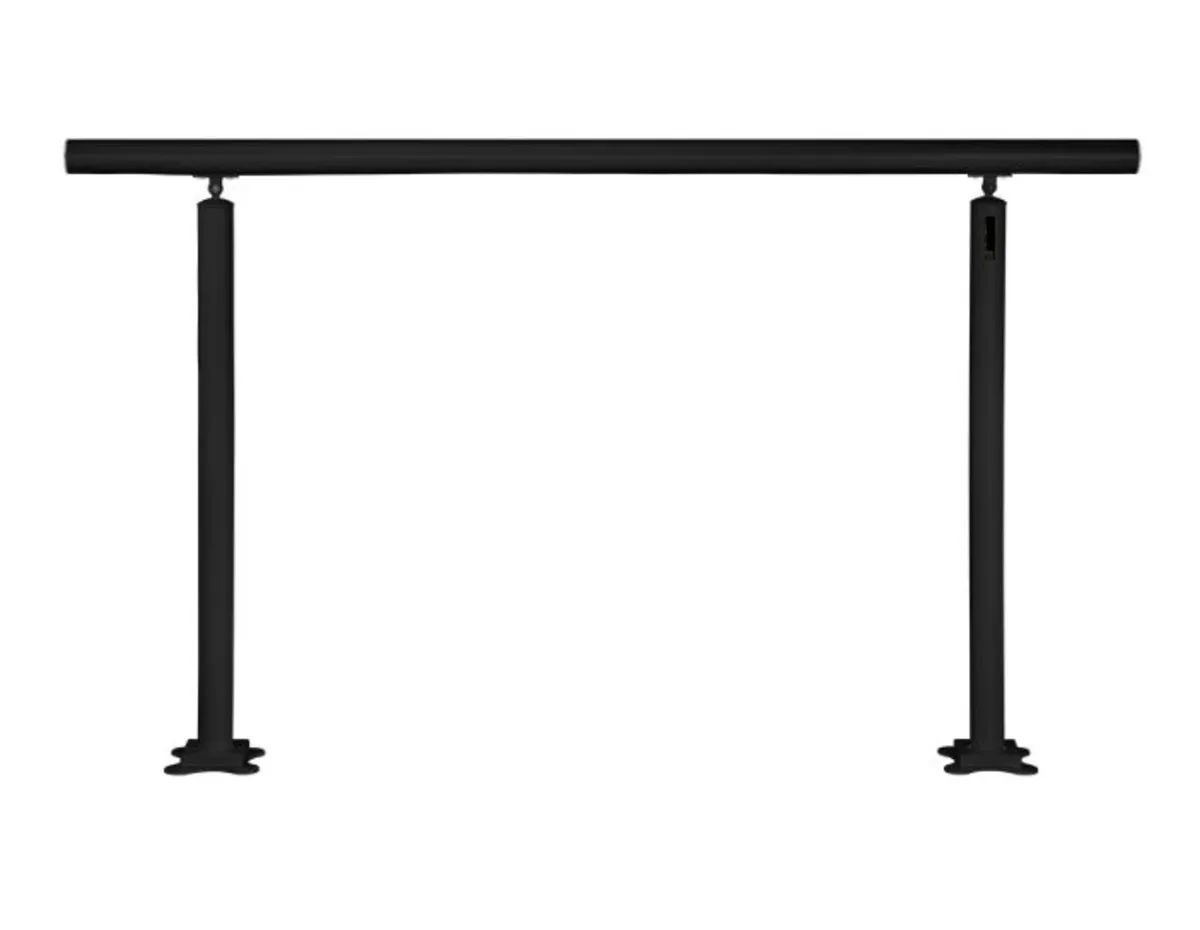 5 FT Aluminum Handrails for Outdoor 0-5 Steps - Image 2