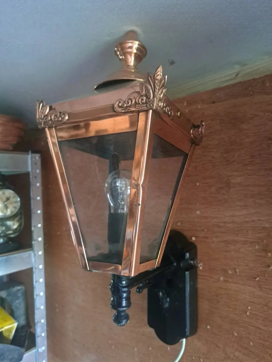 Copper light - Image 1
