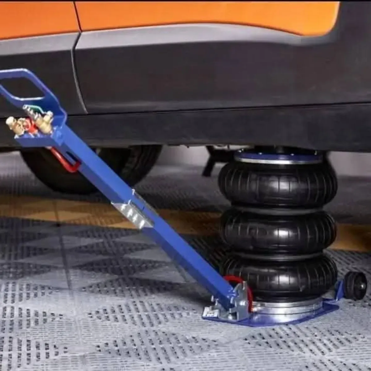 3 Ton Air Bag Pneumatic Jack with Long Handle - Image 2