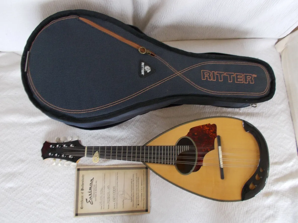 Eastman Round Back Mandolin with Case - Image 2