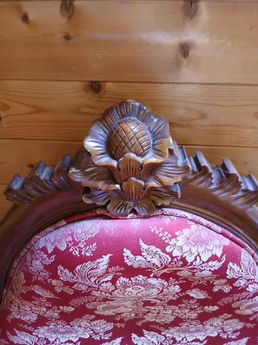 Antique Telephone Bench - Image 3