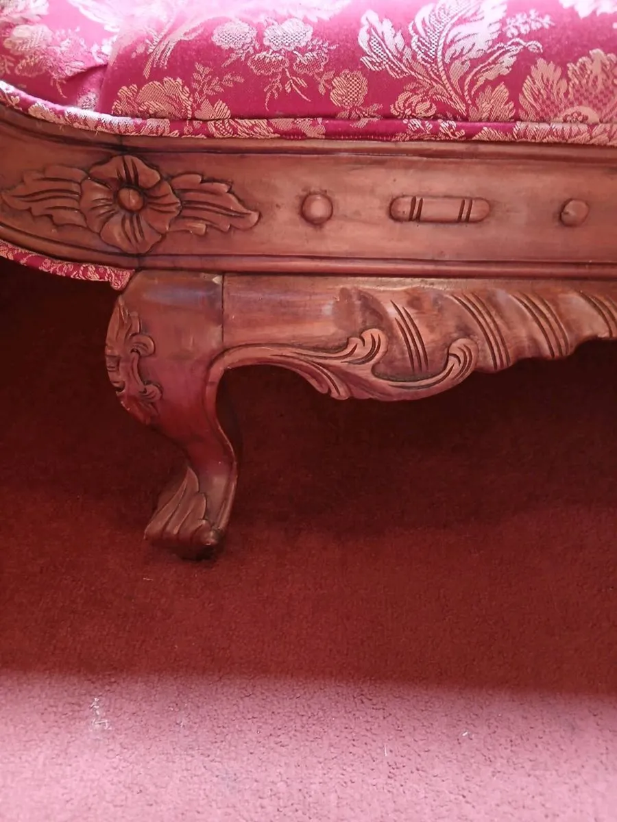 Antique Telephone Bench - Image 4