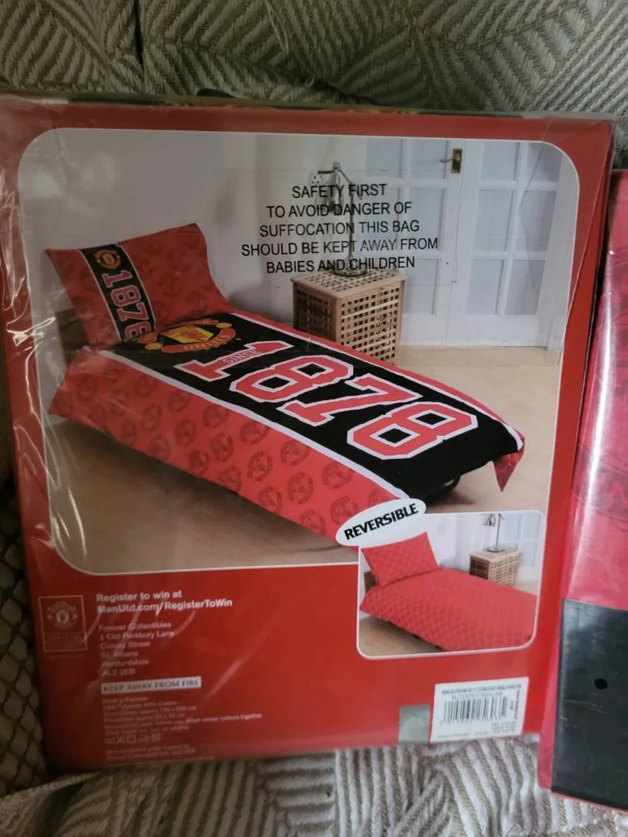Manchester United Single Duvets - Image 2