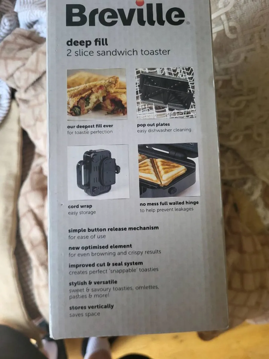 Breville Deep Fill Sandwich Toaster - Image 2