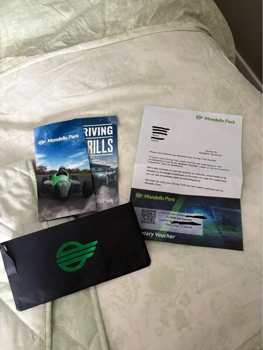 Mondello Park €250 Gift Voucher