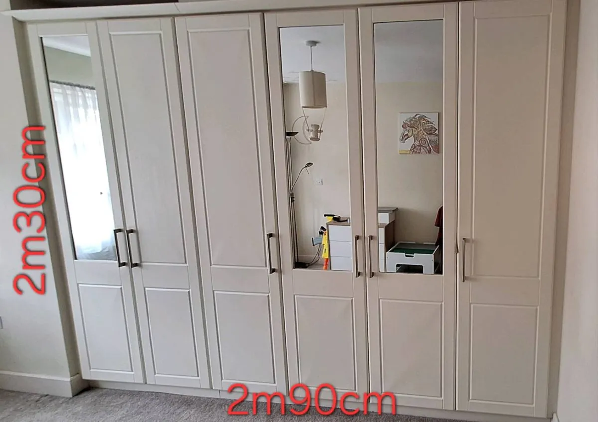 Wardrobes and desk - Image 1